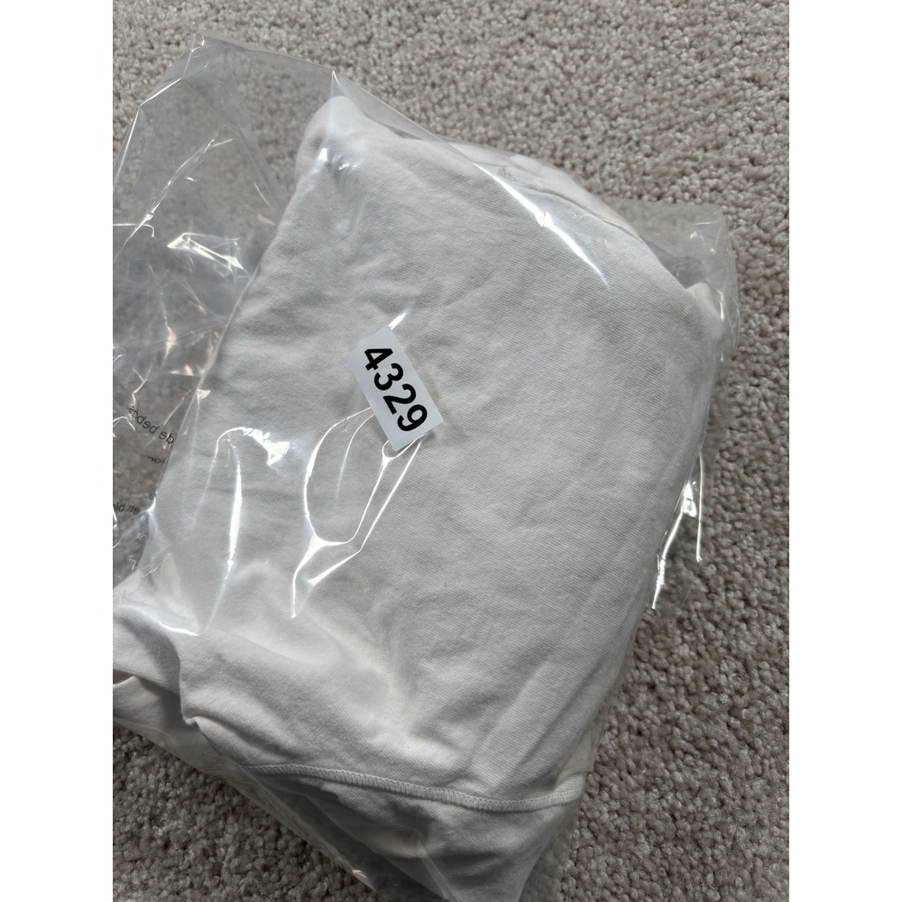 Imogene + Willie Men's Long Sleeve Henley Shirt White Off-White Size M - Picture 6 of 6